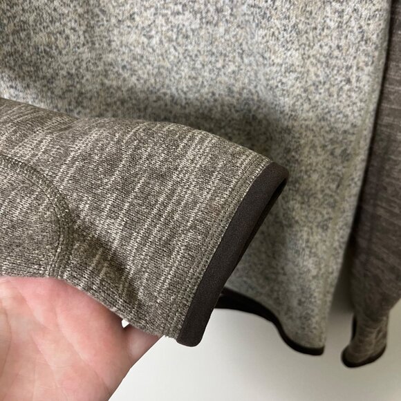 Patagonia Athletic The Better Sweater 1/4 Zip Pullover Jacket Grey Men’s Size S - Picture 6 of 9